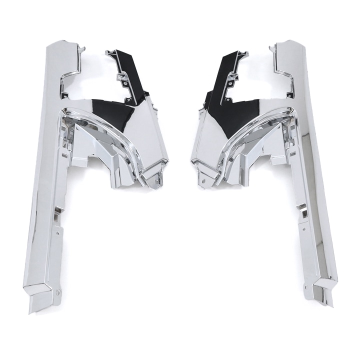 いすゞ 7代目 23エルフ 標準キャブ メッキ コーナーパネル 左右セット