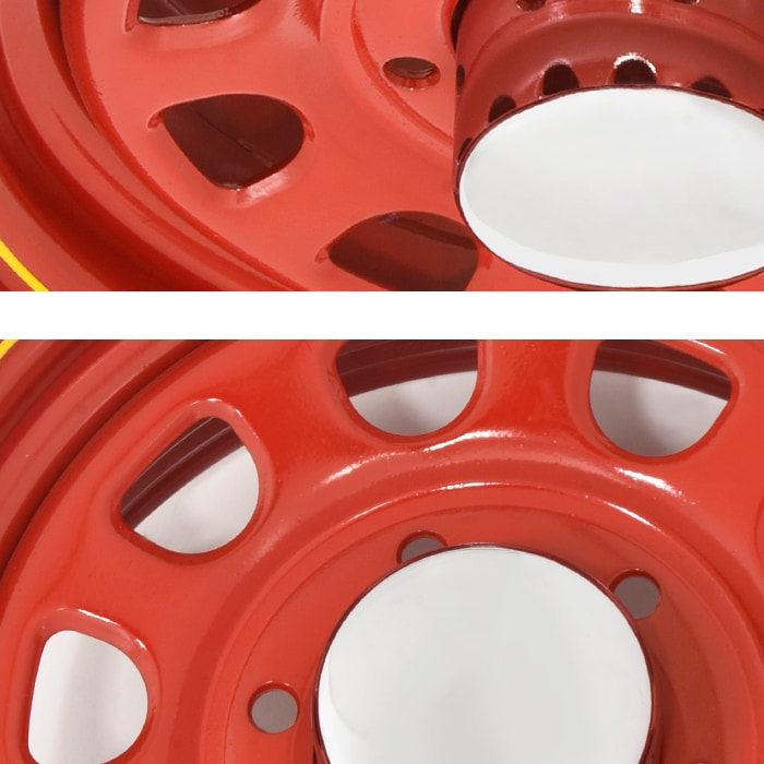 デイトナ　ハイエース用 6.5-16　6H　+38 中古スチールホイール DAYTONA（車） デイトナ 16インチ ホイール 16×6.5 +38 6H 139.7