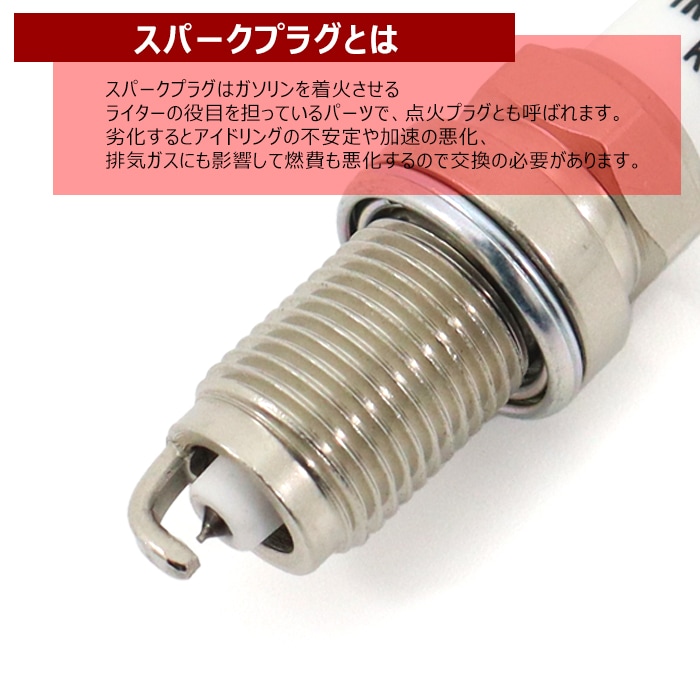 イリジウム スパークプラグ 3本 9807B-56A7W 98079-5614J 互換品