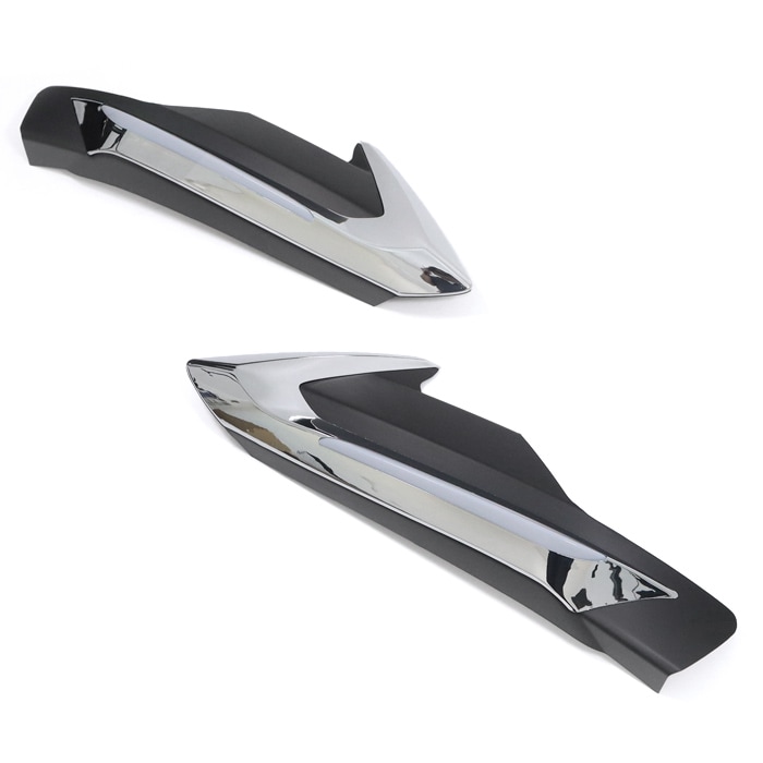 新品】プリウス フロントガーニッシュ モデリスタ メッキパーツ 上部