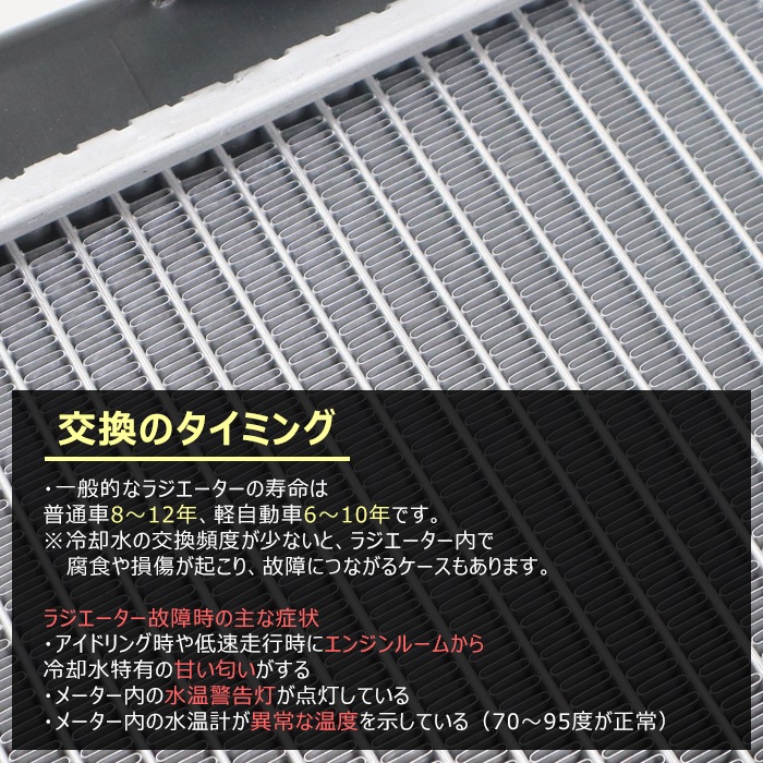 ラジエーター 16400-28711 16400-28712 互換品 半年保証 30系 ヴェル