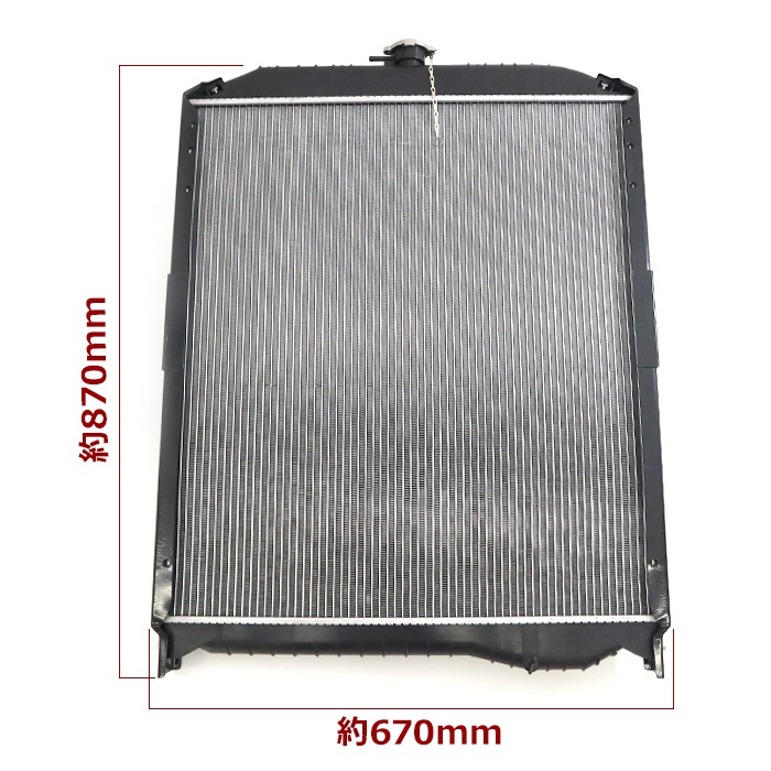 ラジエーター ヒノ レンジャー FC7JKWA J07E MT MT車用 参考純正品番：16400-E0411 AP-RAD-1012 ラジエーター 日野 レンジャー FD7JUWA J07E AT AT車用 参考純正品番