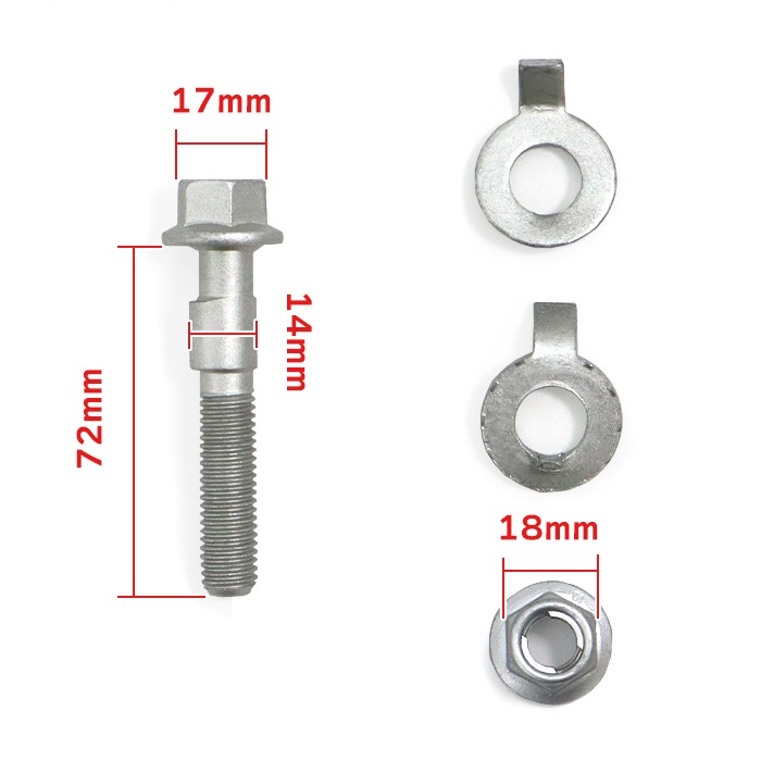 キャンバーボルト M14 2本セット ±1.75° 強度区分12.9