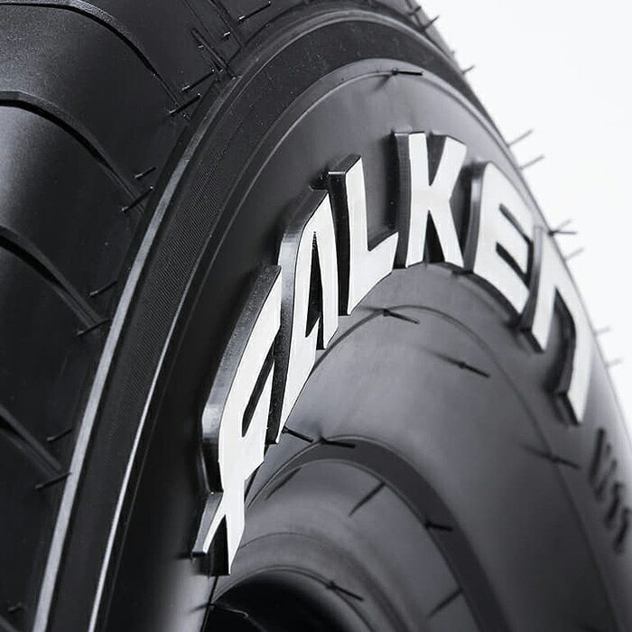 ① 社外スチール デイトナ 195/80Ｒ15 107/105 LT ハイエース デイトナ 15インチ ブラック クロームリム ファルケンW11 195/80R15