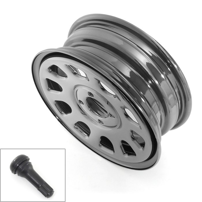 デイトナホイールとトーヨータイヤのスタッドレス スタッドレスタイヤ ホイール ファーム デイトナ 黒×黄ライン 16×5.5J