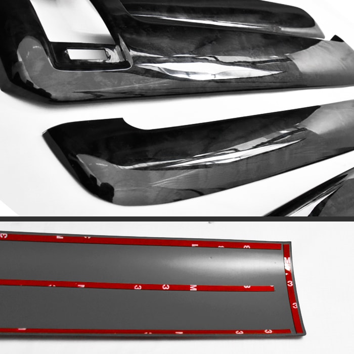 200系ハイエース 4～6型 DX 標準 黒木目 3D インテリア 3点