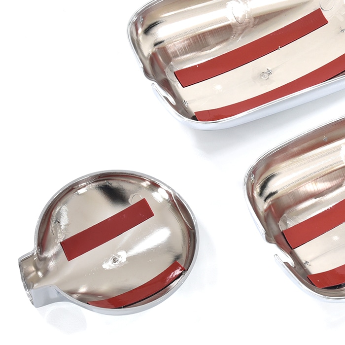 三菱ふそう ジェネレーションキャンター メッキ ミラーカバー 3点