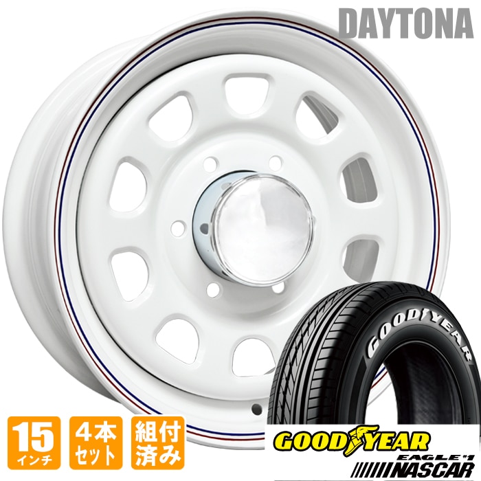 Goodyear Eagle 195/80R15 タイヤ ホイール付き4本セット