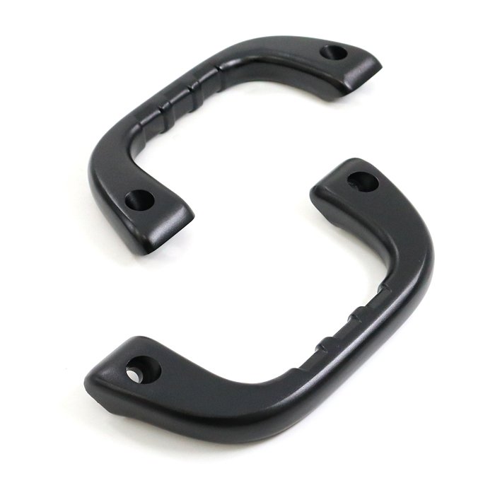 タウンエーストラック 400系 アルミ アシスト グリップ マットブラック