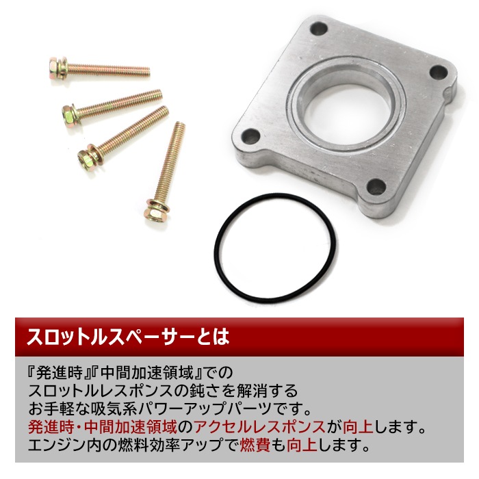 シャロット ホンダ JG1 JG2 N-ONE S07Aエンジン スロットルスペーサー セット