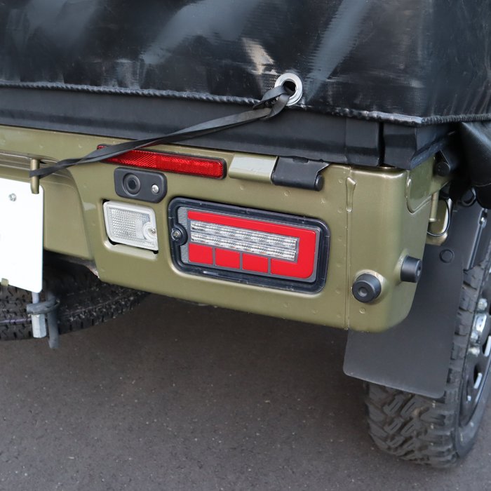 サンバートラック S200系 LED ファイバー テールランプ 左右セット