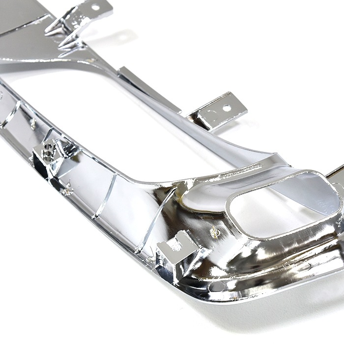 三菱ふそう 07スーパーグレート メッキ フォグランプカバー 左右セット