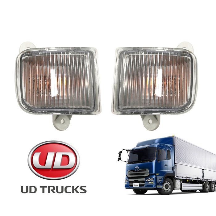 日産 UD クオン クリア フォグランプ 純正交換式 左右セット 大型車