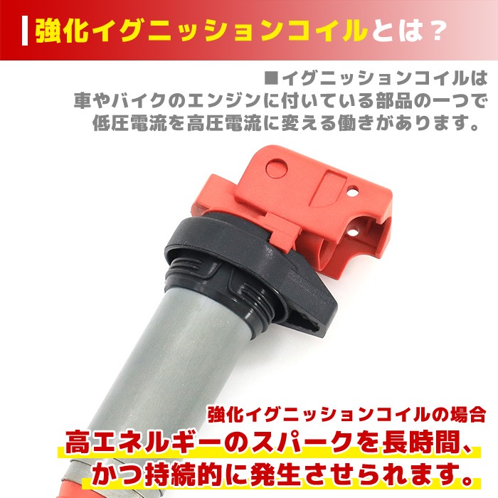 強化イグニッションコイル 6本 半年保証 純正同等品 12138616153