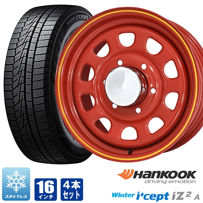 200系ハイエース用 ハンコック社製スタッドレス+デイトナブラック＊BKナット付 200系ハイエース用 ハンコック社製スタッドレス+デイトナブラック＊BK