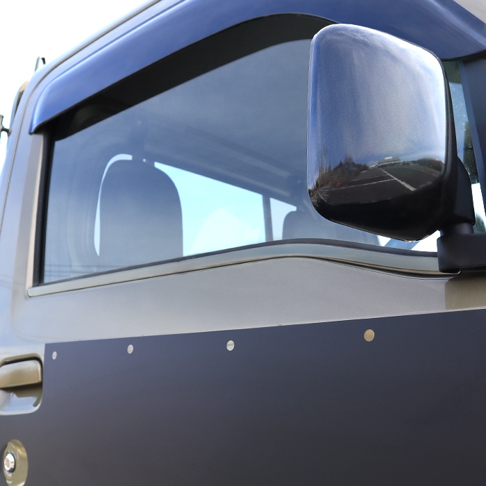 ハイゼットトラック S500系 前期 後期 ブラッククローム ウィンドウ