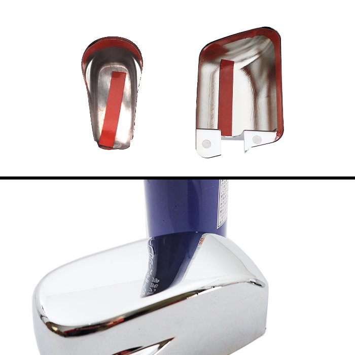 いすゞ ファイブスターギガ メッキ ミラーステー根元カバー 左右セット