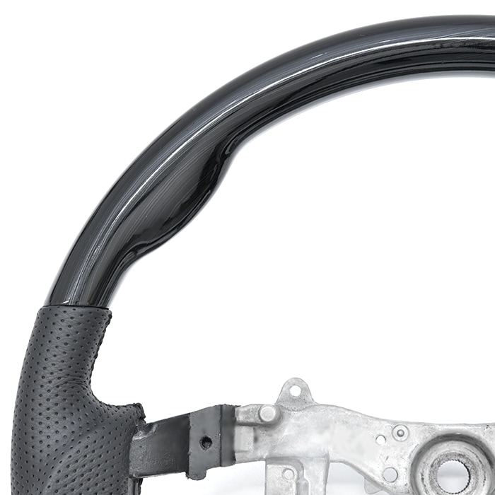 200系ハイエース 1型 2型 3型 ガングリップ ステアリング シルクウッド