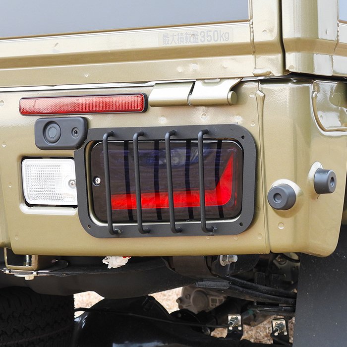 チッピング塗装 テールガードJK ラングラー テールランプ セット