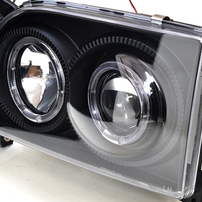 100系 ハイエース バン ヘッドライト LEDリング インナー