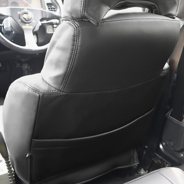 ジムニー JA11系 パンチングレザー シートカバー 前後セット