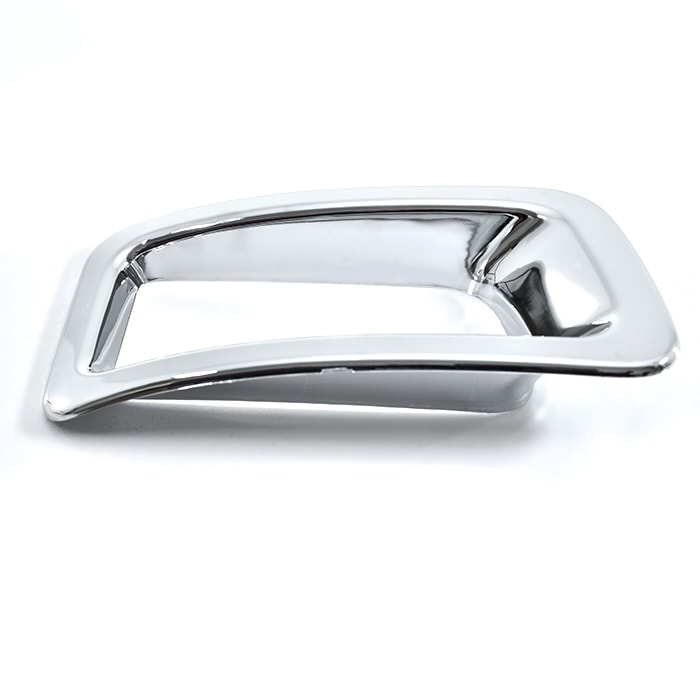 いすゞ 07エルフ メッキ フォグランプカバー 左右セット バンパー