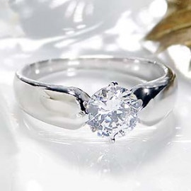 pt900 ダイヤモンド リング【1.00ct 】【限定2本】大粒1カラット!