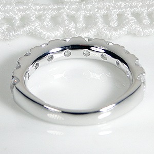 pt950 ハートアンドキューピッド 2.0ct テンダイヤモンド エタニティ リング