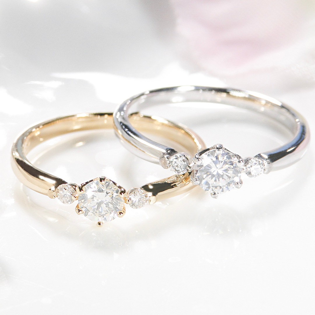pt900　一粒 ダイヤモンドリング【0.36ct】　　csr0082