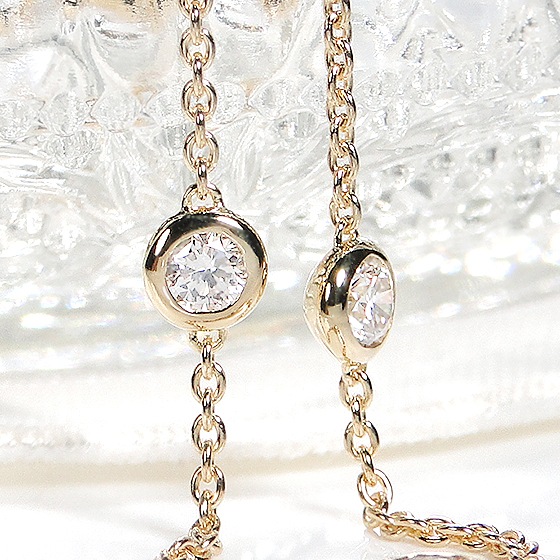 【本日15日、20時までの出品】K18WGステーションダイヤブレスレット TASAKI/タサキ】 ステーション ダイヤモンド 計1.00ct