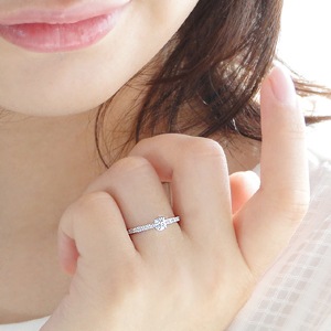 pt900 ダイヤモンド リング【0.35ct】csr0195-pt
