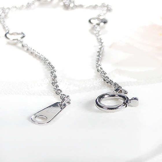 【0.3ct】ダイヤモンド ステーション ブレスレット Pt900