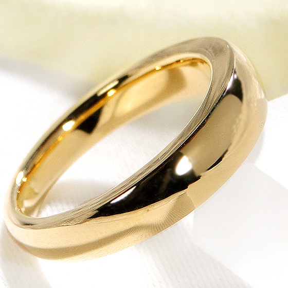 K18YG 地金 無垢 リング　CSR0341-18Y