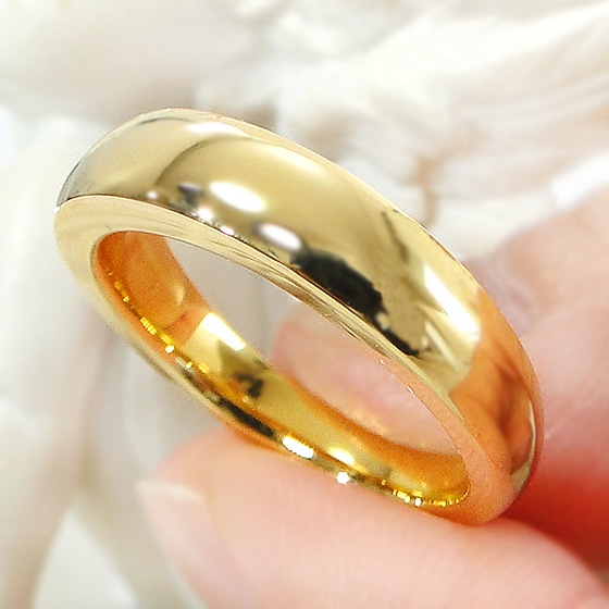 K18YG 地金 無垢 リング　CSR0341-18Y