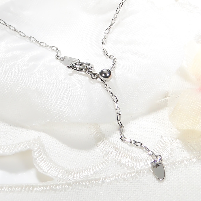 Pt900/K18YG 0.20ct ダイヤモンド 馬蹄 ネックレス【0.20ct 】 CSN00243