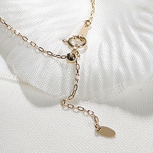 K18YG ハートアンドキューピッド ダイヤモンド　Ｖ字 ネックレス リバーシブルタイプ【0.5ct】鑑別カード・スコープ付