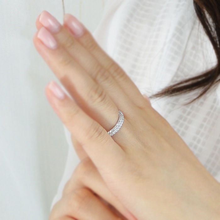 Pt900 パヴェリング