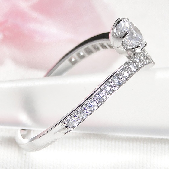 pairing・stamp】K18YG Diamond・silver950/thin ring | niruc
