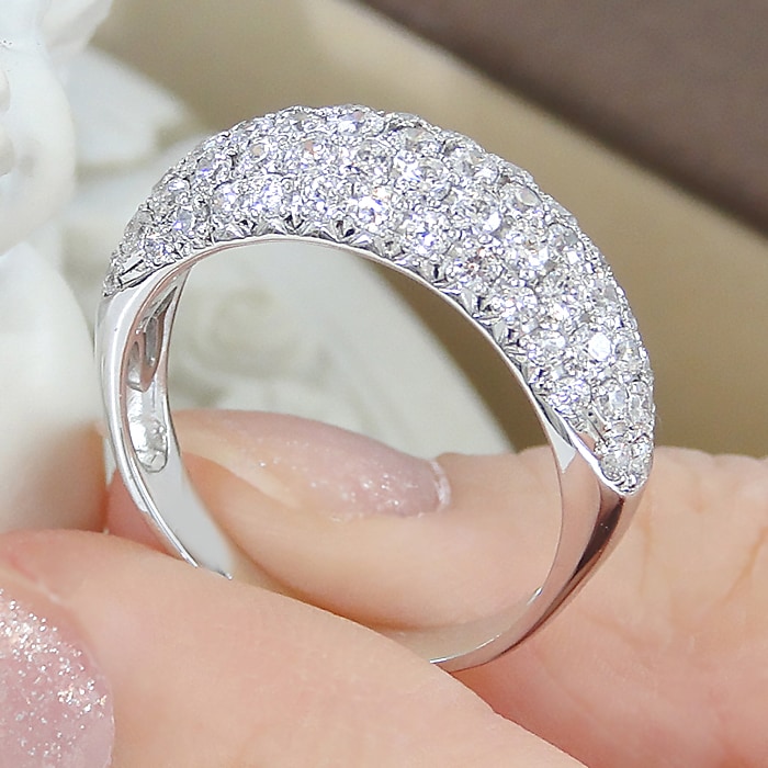 user_4e4e5b40様1カラットパヴェリング 天然ダイヤモンドPt900 楽天市場】Pt900【0.3ctUP】ダイヤモンド パヴェ リング指輪