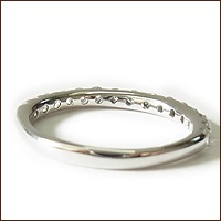 Mirry Tonpson専用 Pt900 ダイヤ リング　ハーフエタニティ Pt900 ダイヤモンドハーフエタニティリング トリトン