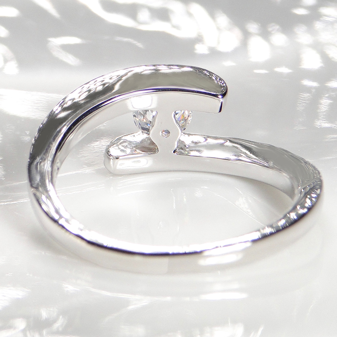 pt900【0.54ct】ダイヤモンド リング　csr0213-pt