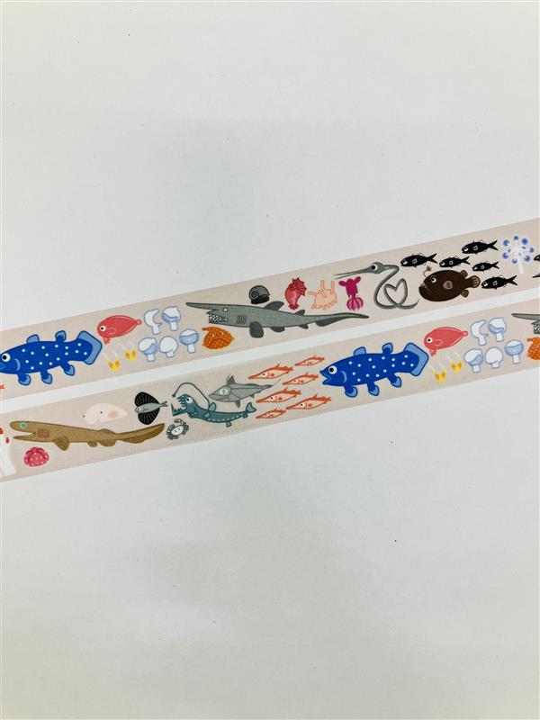 深海生物のマスキングテープ | サンシャイン水族館 online shop