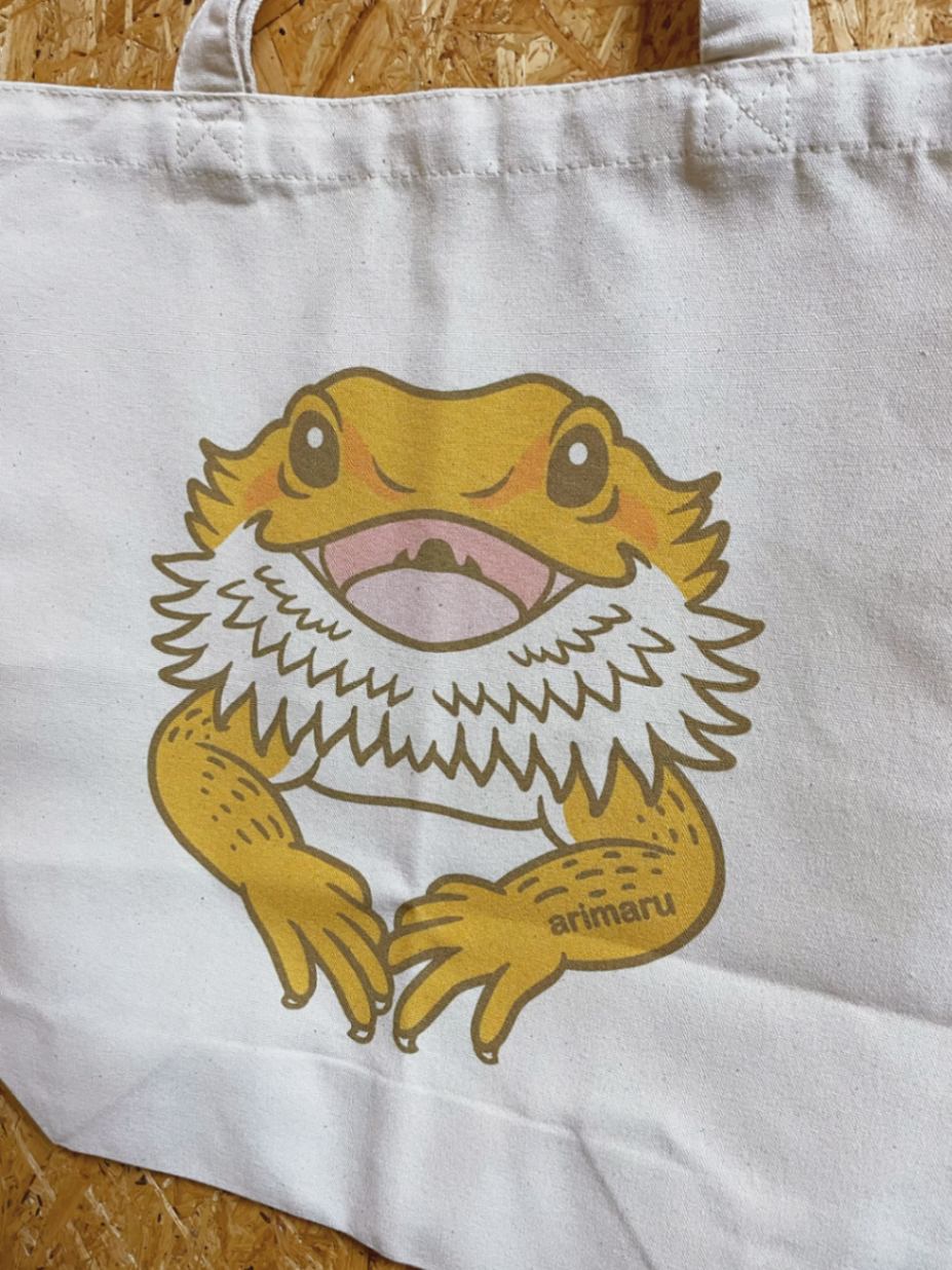 フトアゴヒゲトカゲトートバッグ | サンシャイン水族館 online shop
