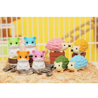 消しゴムはんこNo.191  ハリネズミとイカリ 消しゴムはんこNo.191 ハリネズミとイカリ