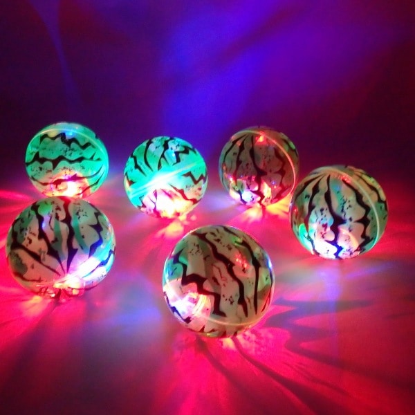 光るジューシースイカボール 12個セット 光るジューシースイカボール 12個セット