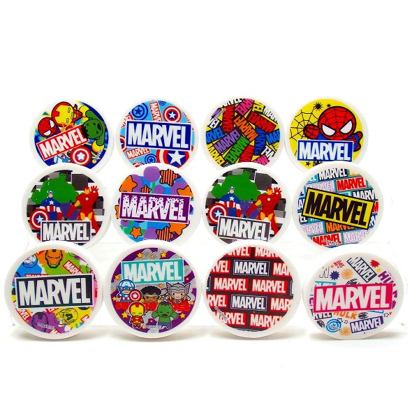 Marvelコロコロ消しゴム 25個セット Marvelコロコロ消しゴム 25個セット