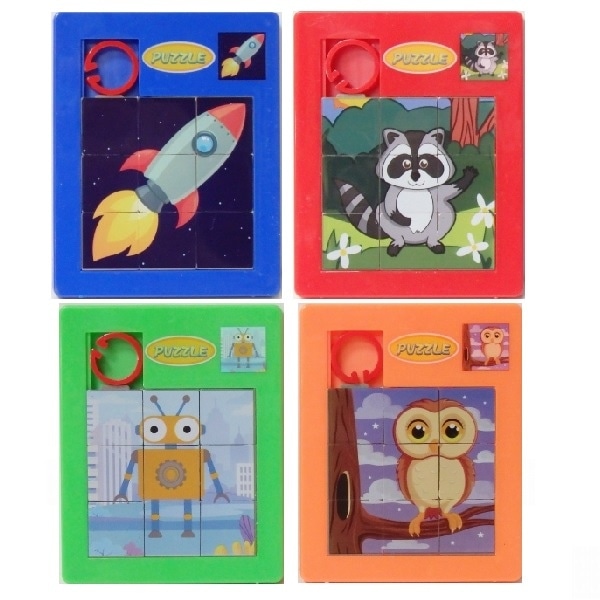 多種類のキャラクター パズル セット スライドパズルナイン 25個セット