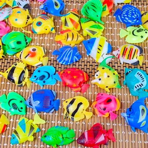 バラエティ熱帯魚 50個セット|お祭り景品 縁日おもちゃ 景品おもちゃの