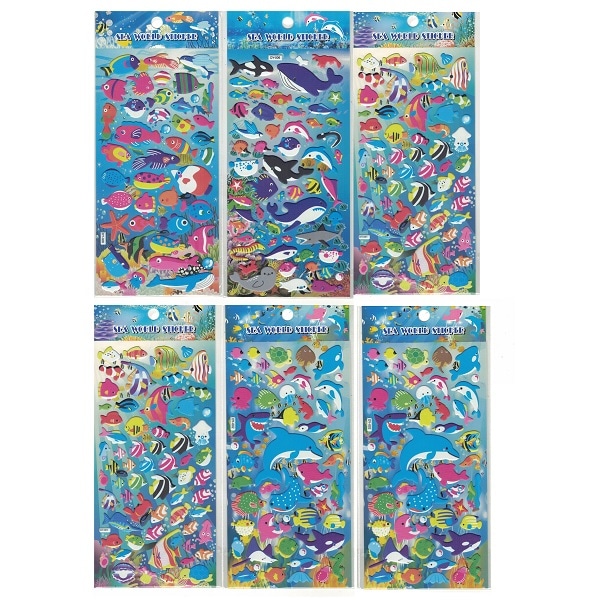 水族館のお友達シール 25個セット