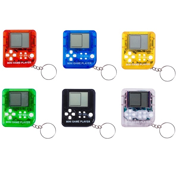 レトロミニゲームキーホルダー 12個セット